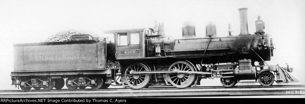 PRR 4169, Class O, c. 1891